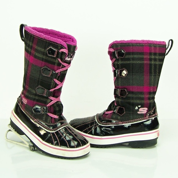 skechers girls boots